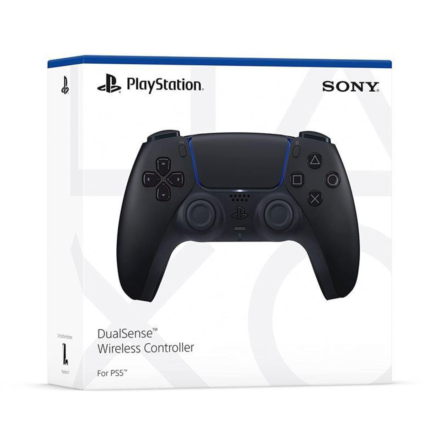 Геймпад Sony DualSense for PS5 Midnight Black + кабель USB-C (PC Ready) (1000051651)