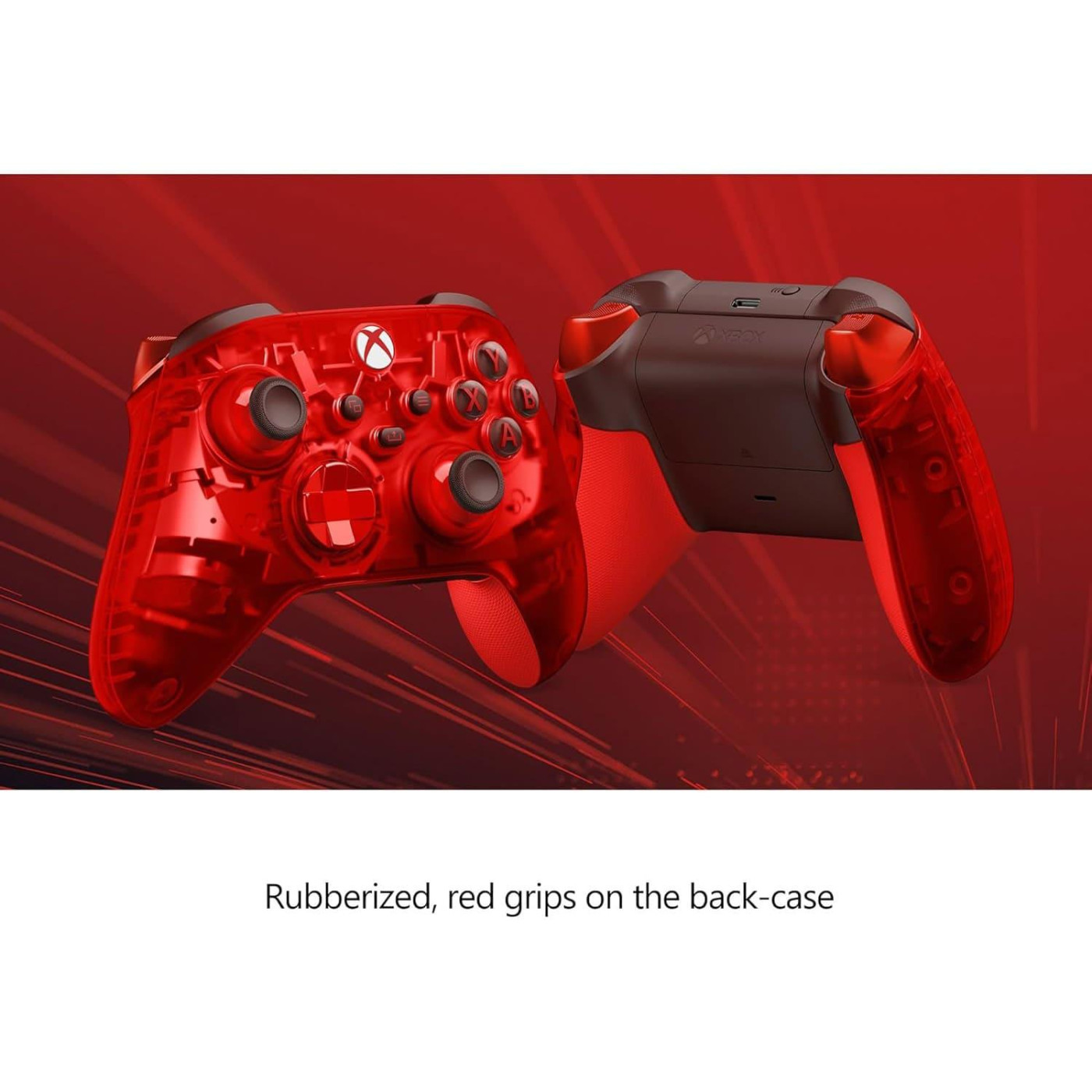 Геймпад Microsoft Xbox Wireless Controller Pulse Cipher Red (QAU-00165)
