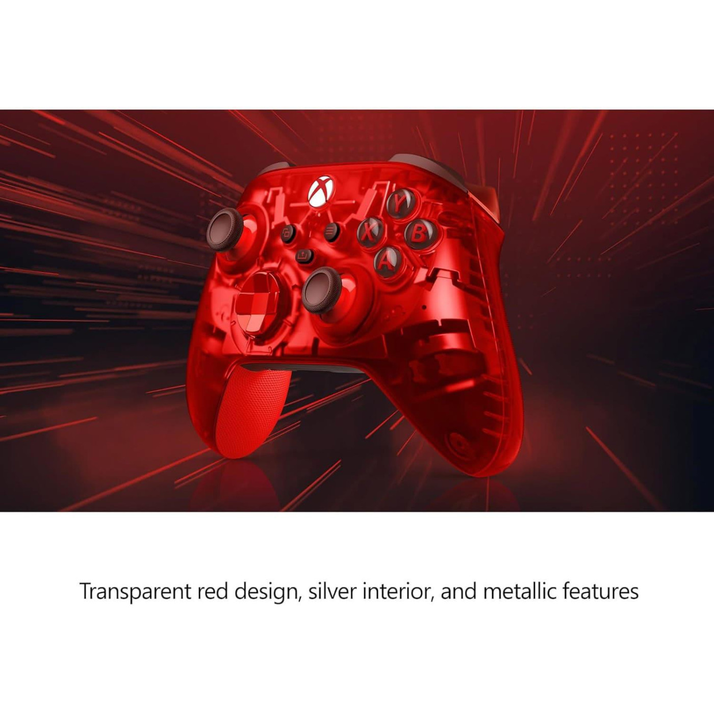 Геймпад Microsoft Xbox Wireless Controller Pulse Cipher Red (QAU-00165)