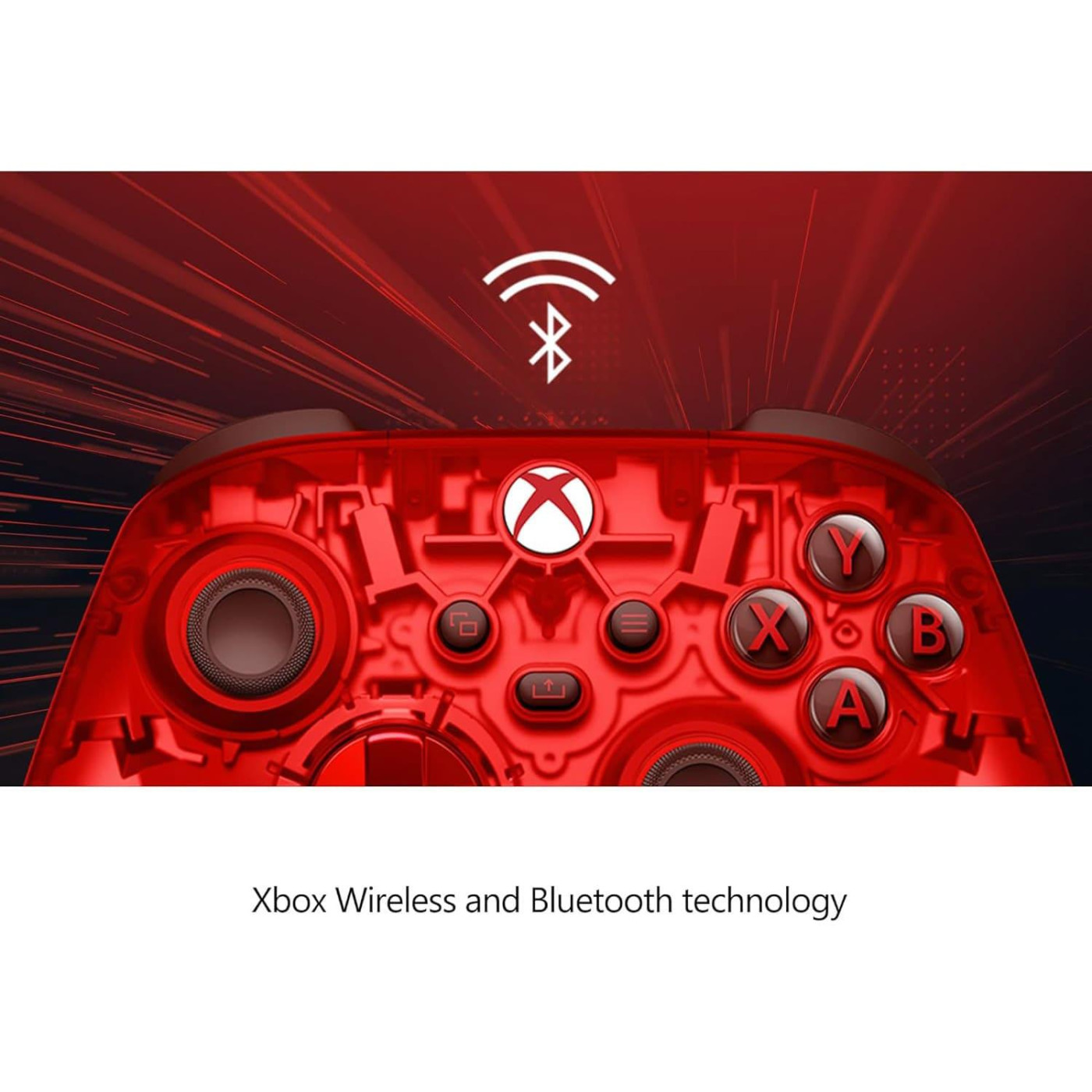 Геймпад Microsoft Xbox Wireless Controller Pulse Cipher Red (QAU-00165)