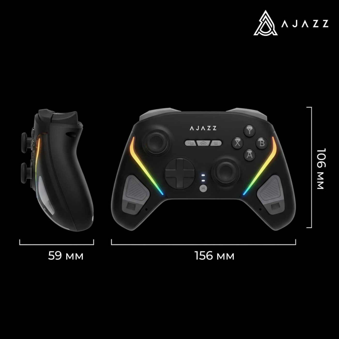 Геймпад Ajazz GP100 Set Black (GP100S-B)