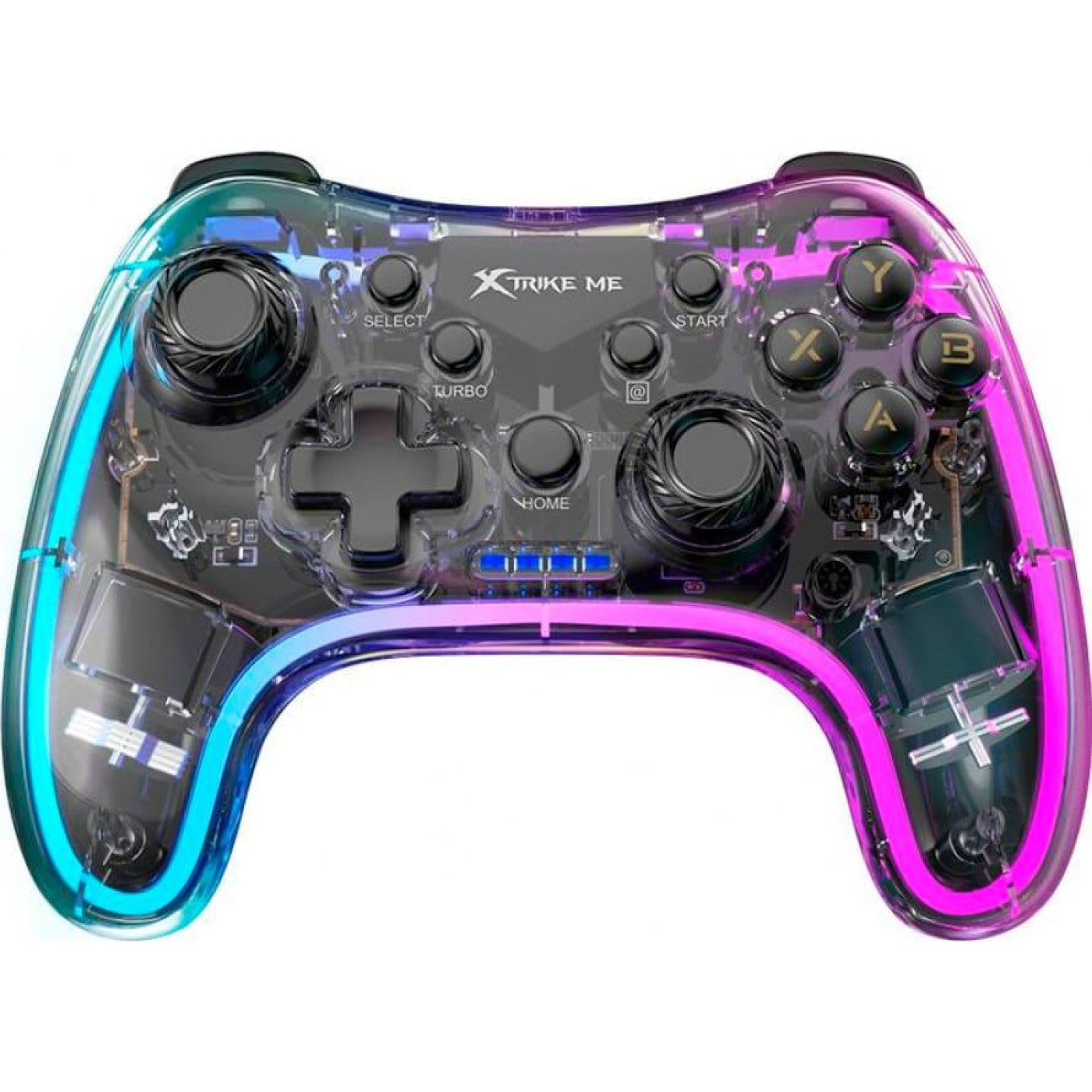 Геймпад Xtrike Me GP-52 Bluetooth RGB PS4/IOS/Android/PC/Nintendo (GP-52)