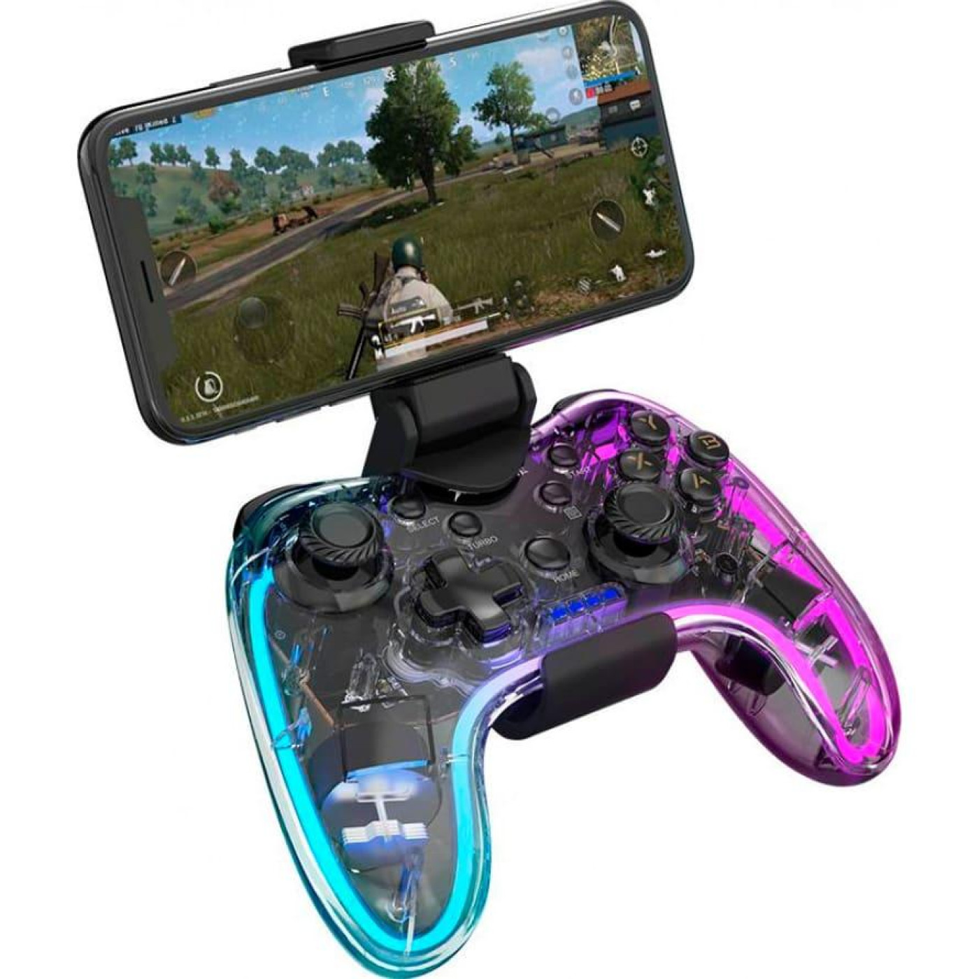 Геймпад Xtrike Me GP-52 Bluetooth RGB PS4/IOS/Android/PC/Nintendo (GP-52)
