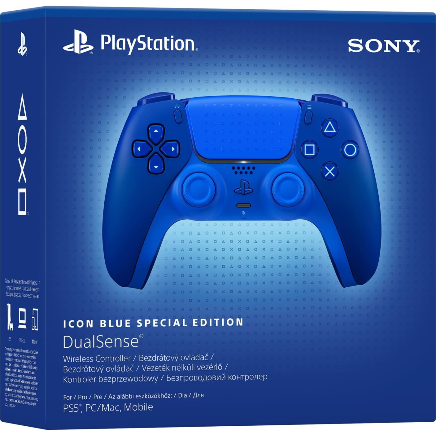 Геймпад PlayStation Sony DualSense for PS5 (Icon Blue Limited Edition) (1000053187)