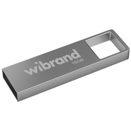 Флеш-накопитель Wibrand Flash USB 2.0 Shark 16Gb Silver (WI2.0/SH16U4S)