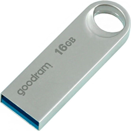 Флеш-накопитель GoodRam 16GB UNO3 SILVER Metal 60R/20W USB 3. 2 Gen 1 UNO3-0160S0R11 (UNO3-0160S0R11)