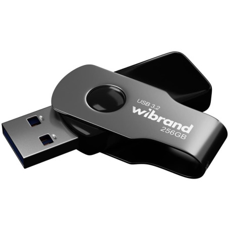 Флеш-накопитель Wibrand Flash USB 3.2 Gen1 Lizard 256GB Black (WI3.2/LI256P9B)