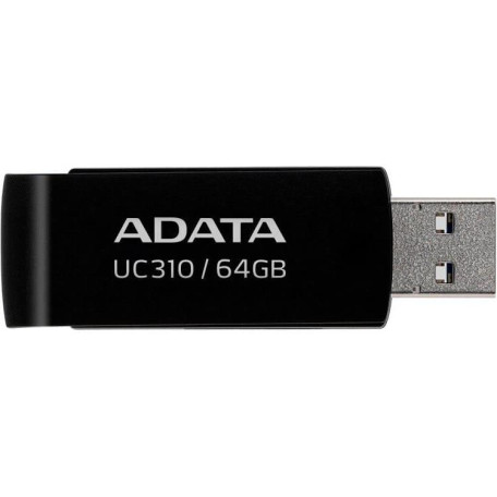 Флеш-накопитель Adata Flash 64Gb USB 3.2 UC310 Black (UC310-64G-RBK)
