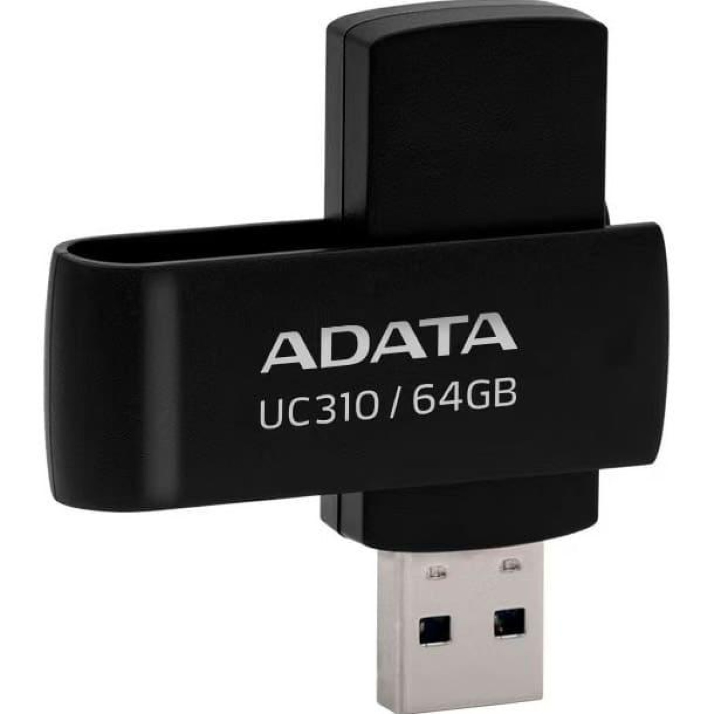 Флеш-накопичувач Adata Flash 64Gb USB 3.2 UC310 Black (UC310-64G-RBK)