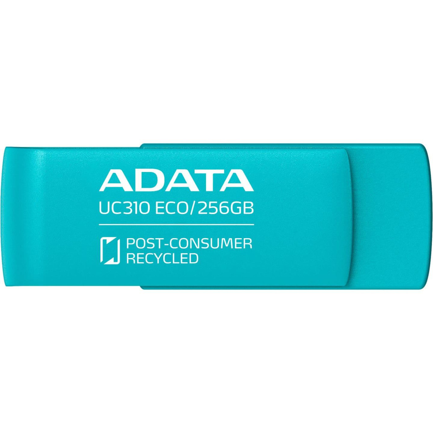 Флеш-накопичувач Adata Flash 256Gb USB 3.2 UC310 Eco Green (UC310E-256G-RGN)