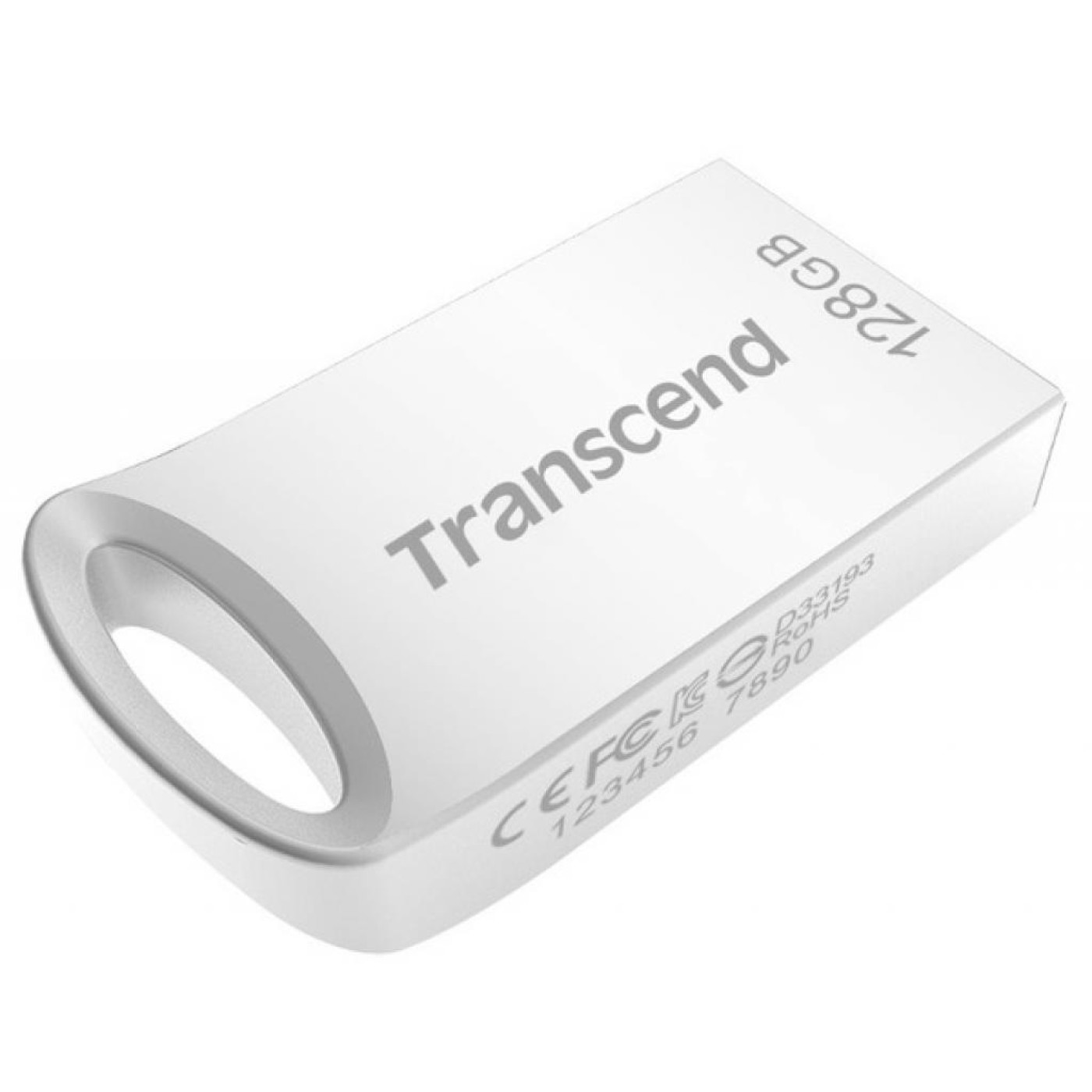 Флеш-накопитель Transcend USB флеш накопичувач 128GB JetFlash 710 Silver USB 3.0 (TS128GJF710S)