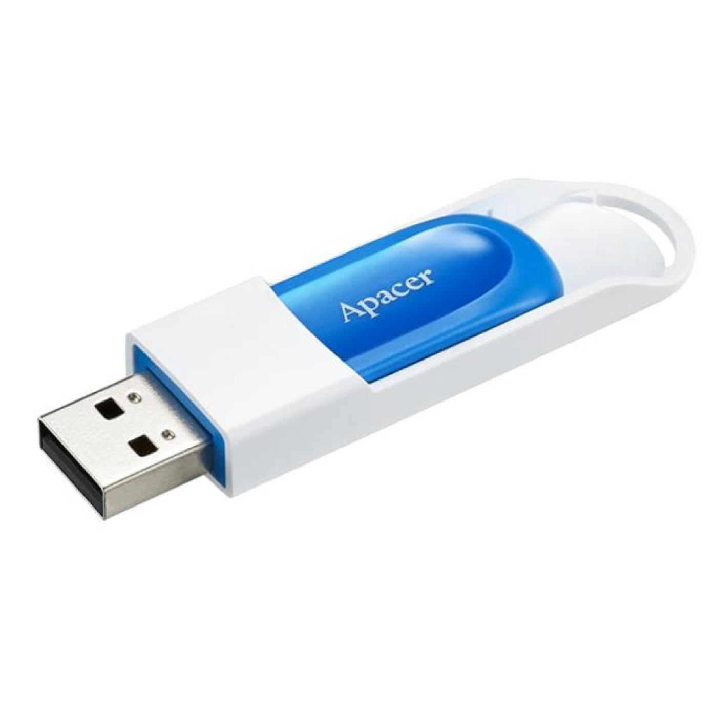 Флеш-накопитель Apacer 64Gb AH23A White USB 2.0 (AP64GAH23AW-1)