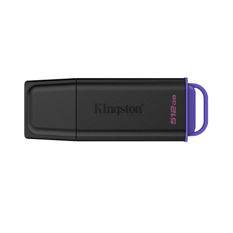 Флеш-накопитель Kingston 512GB USB 3.2 DataTraveler Exodia Black (DTXG2/512GB)