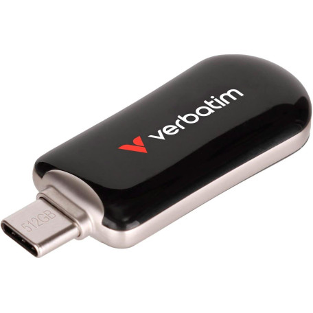 Флеш-накопитель Verbatim Plectra USB-C Black 512 ГБ USB 3.2 Gen 1 (30227)