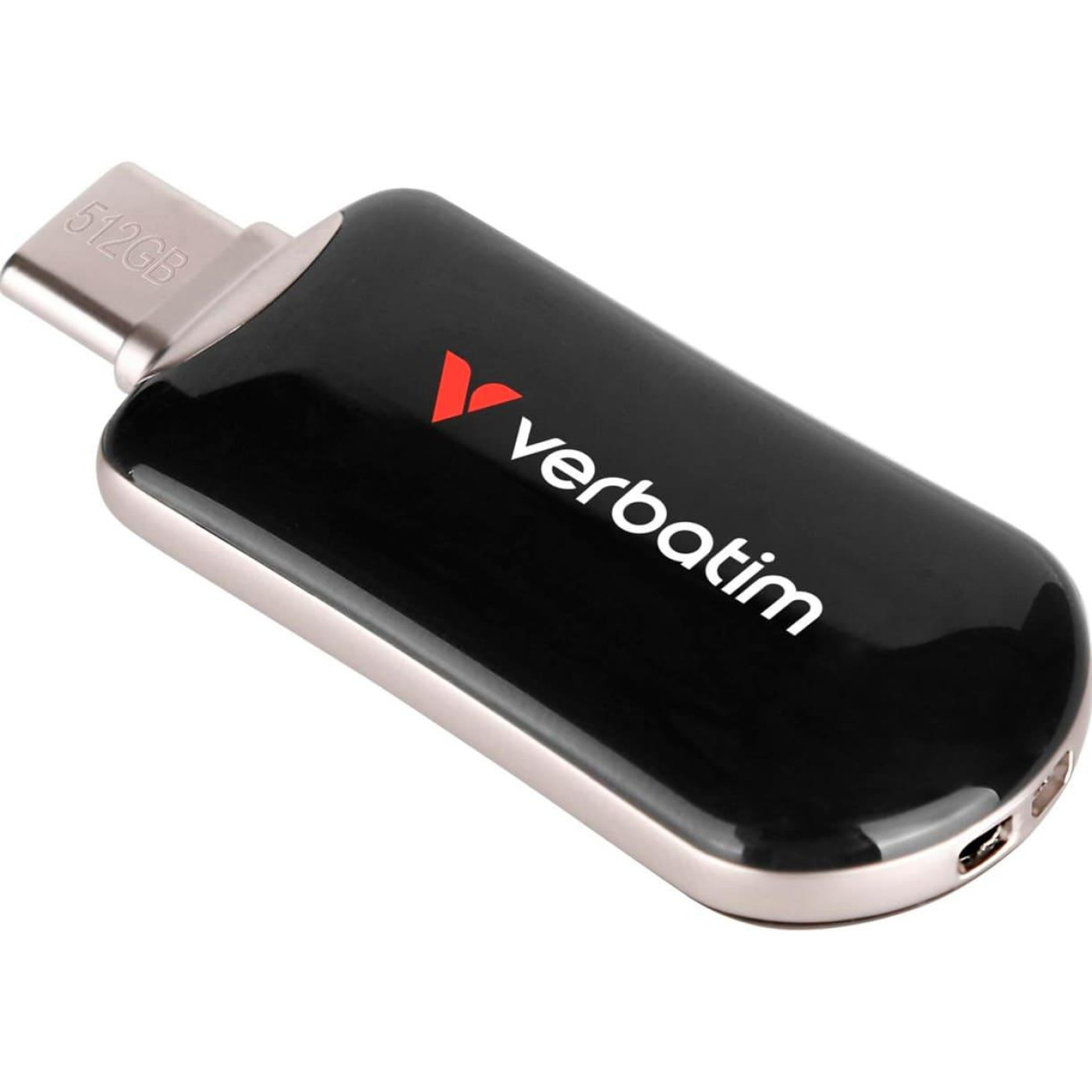 Флеш-накопитель Verbatim Plectra USB-C Black 512 ГБ USB 3.2 Gen 1 (30227)