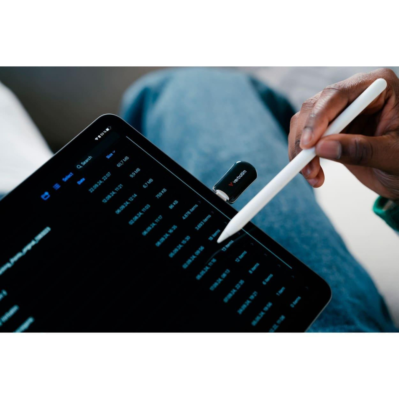 Флеш-накопитель Verbatim Plectra USB-C Black 512 ГБ USB 3.2 Gen 1 (30227)