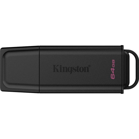 Флеш-накопитель Kingston 64GB USB 3.2 Gen 1 DataTraveler Exodi a Black DTXG2/64GB (DTXG2/64GB)