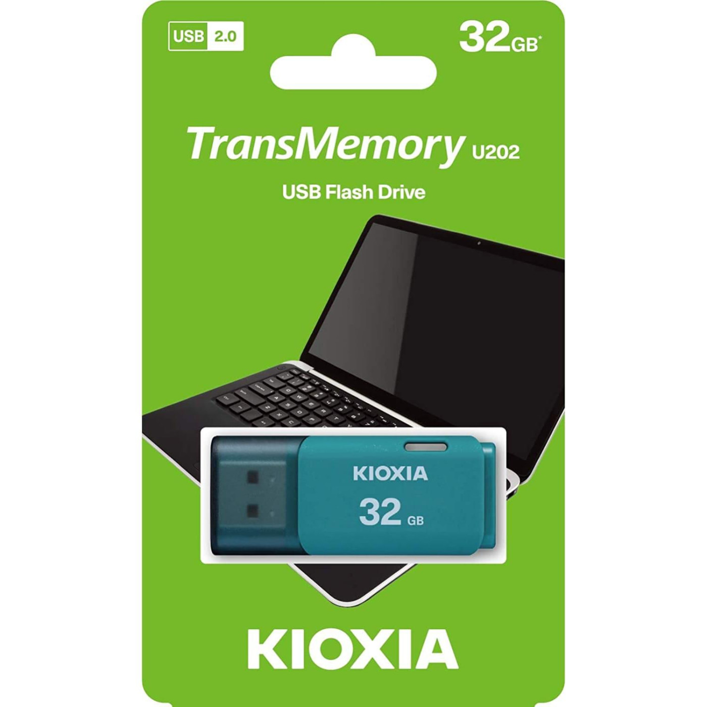 Флеш-накопичувач Kioxia USB 32GB TransMemory U202 Blue (LU202L032GG4)