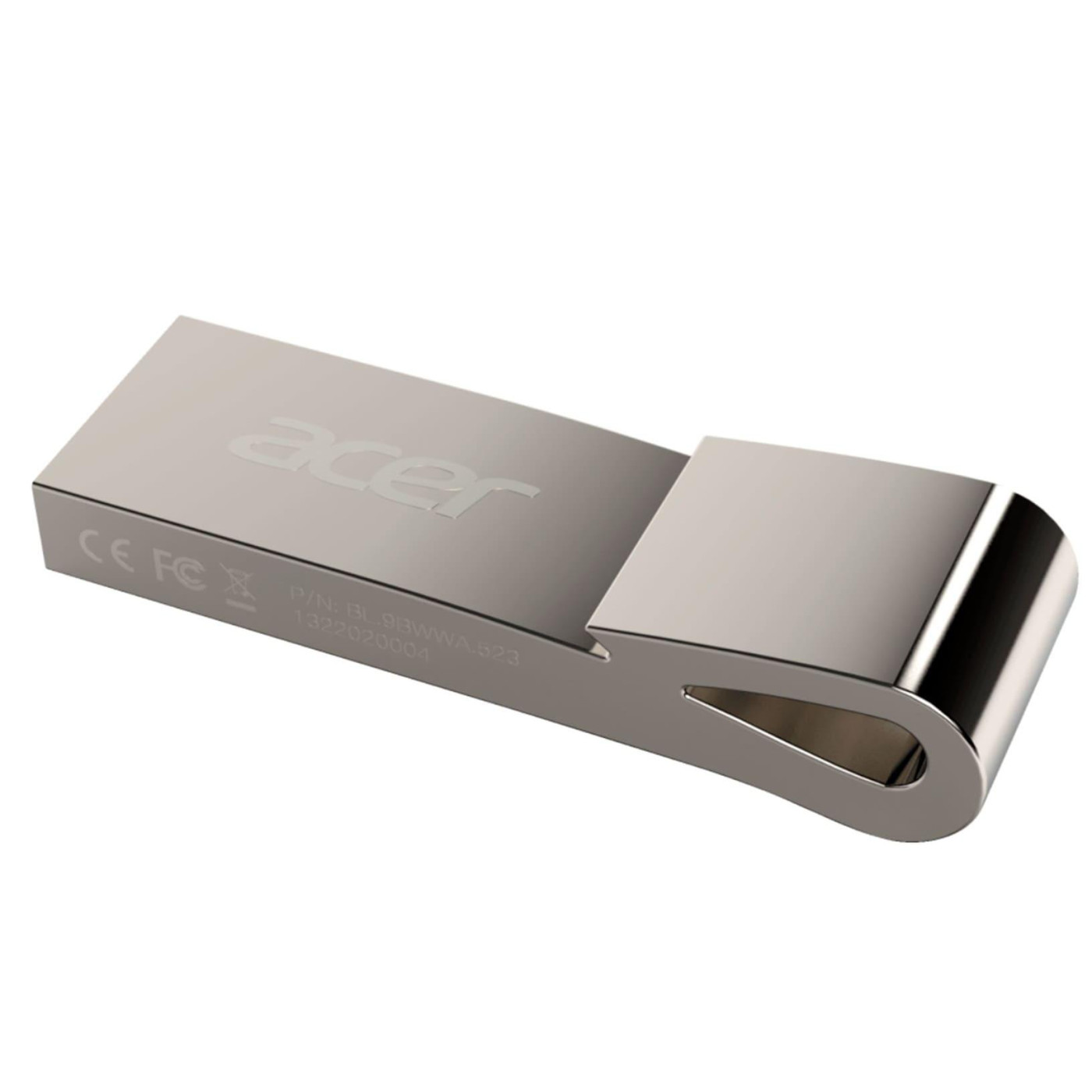 Флеш-накопичувач Acer 64G UF300 USB 3.2 Metal Silver (BL.9BWWA.518)