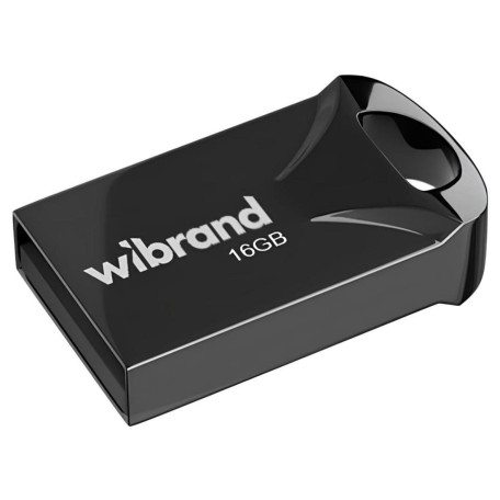Флеш-накопичувач Wibrand Flash USB 2.0 Hawk 16Gb Black (WI2.0/HA16M1B)