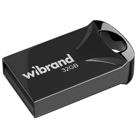 Флеш-накопитель Wibrand Flash USB 2.0 Hawk 32Gb Black (WI2.0/HA32M1B)