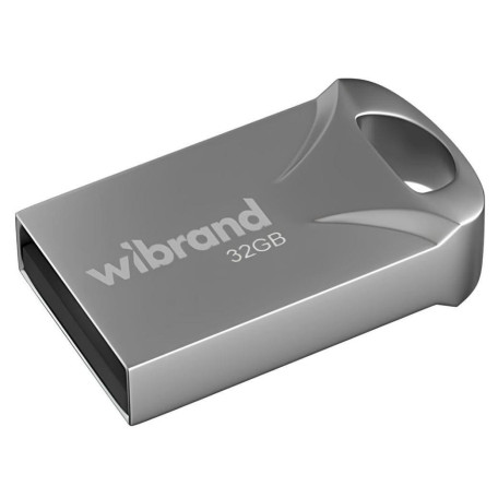 Флеш-накопитель Wibrand Flash USB 2.0 Hawk 32Gb Silver (WI2.0/HA32M1S)