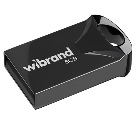 Флеш-накопичувач Wibrand Flash USB 2.0 Hawk 8Gb Black (WI2.0/HA8M1B)