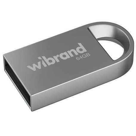 Флеш-накопитель Wibrand Flash USB 2.0 Lynx 64Gb Silver (WI2.0/LY64M2S)