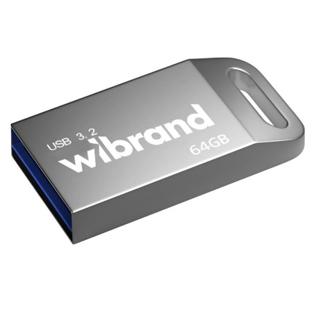 Флеш-накопитель Wibrand Flash USB 3.2 Gen1 Ant 64GB Silver (WI3.2/AN64M4S)