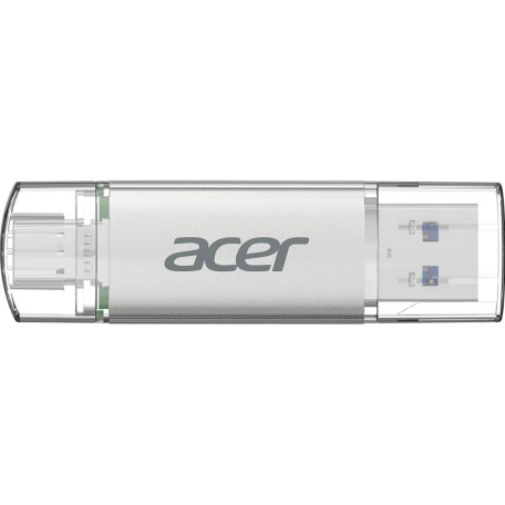 Флеш-накопитель Acer USB 64G usb3.2+TypeC UT300 (BL.9BWWA.589)