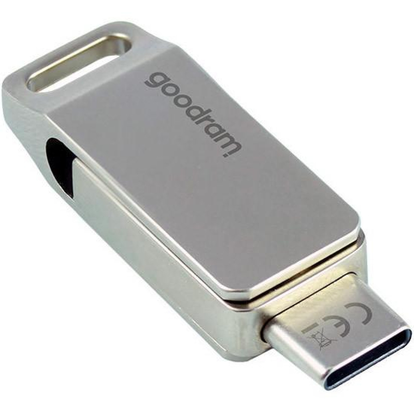 Флеш-накопитель GoodRam USB3.0 32GB OTG Type-C ODA3 Silver (ODA3-0320S0R11)