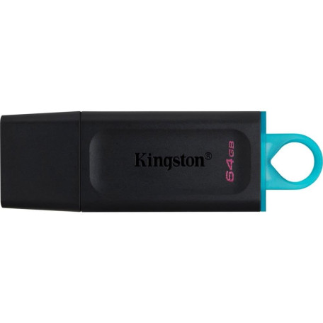 Флеш-накопитель Kingston DataTraveler Exodia 64Gb USB3.2 Black-Teal (DTX/64GB)