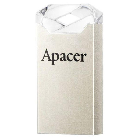 Флеш-накопитель Apacer USB 64GB AH111 Silver/Crystal (AP64GAH111CR-1)