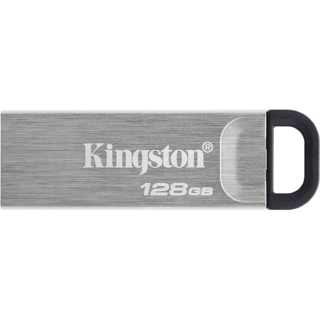 Флеш-накопитель Kingston USB3.2 128GB DataTraveler Kyson Silver/Black (DTKN/128GB)