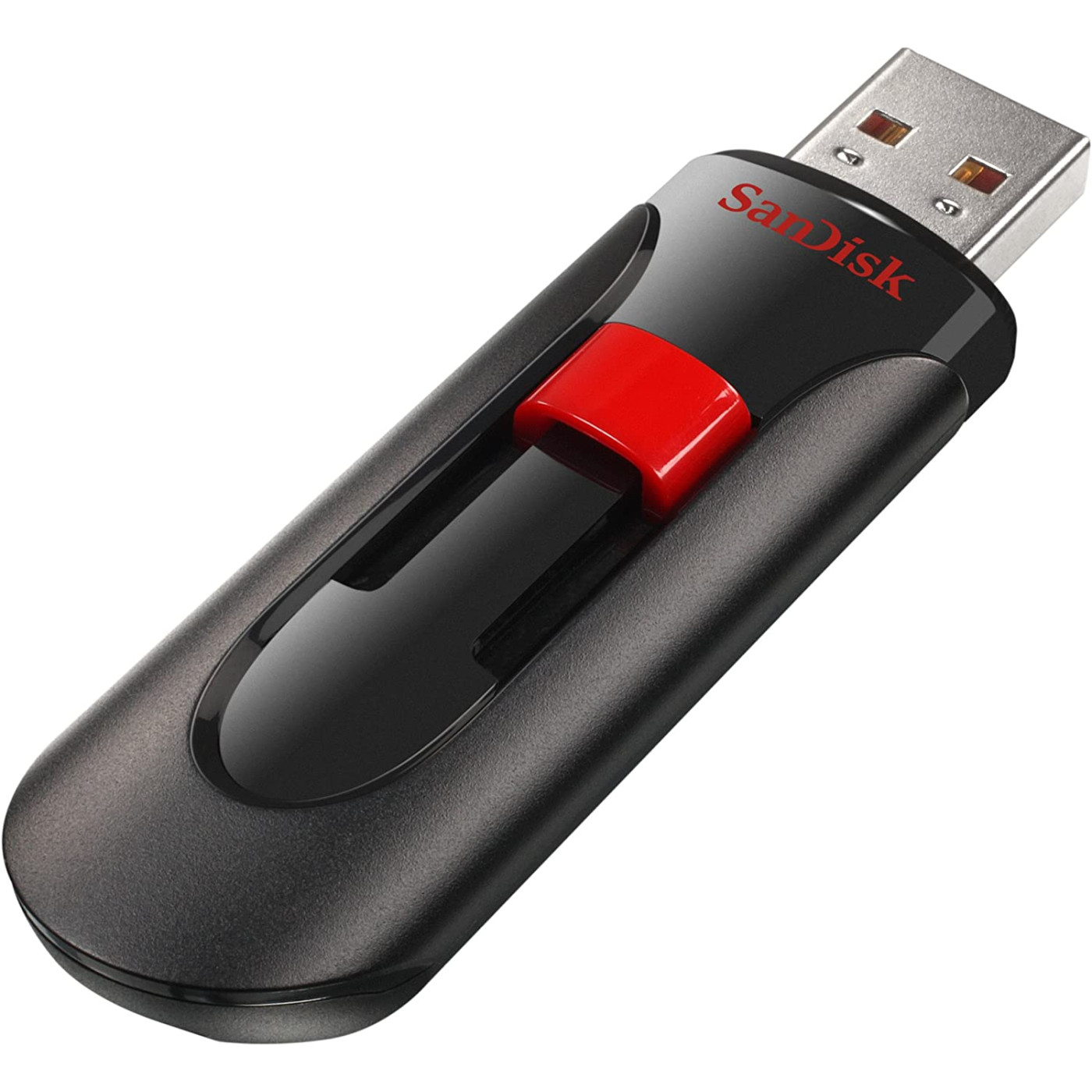 Флеш-накопичувач Sandisk USB 2.0 Cruzer Glide 64Gb Black/Red (SDCZ60-064G-B35)