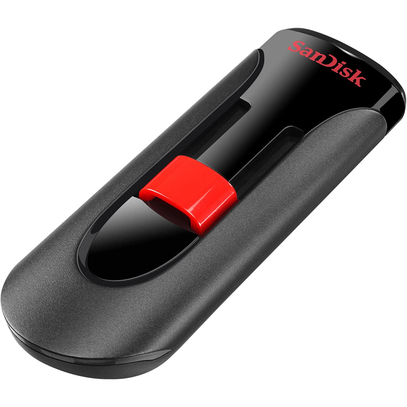 Флеш-накопичувач Sandisk USB 2.0 Cruzer Glide 64Gb Black/Red (SDCZ60-064G-B35)