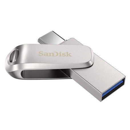 Флеш-накопитель Sandisk USB 3.1 Ultra Dual Luxe Type-C 512Gb (150 Mb/s) (SDDDC4-512G-G46)