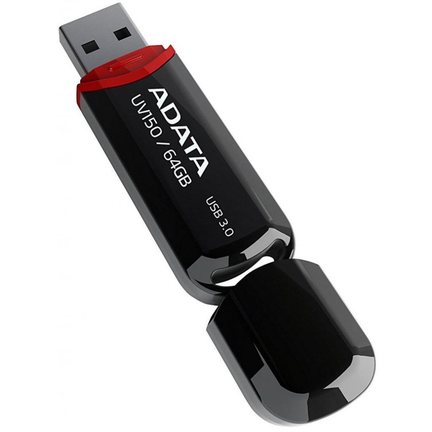 Флеш-накопитель Adata Flash 64GB UV150 Black USB 3.0 (AUV150-64G-RBK)