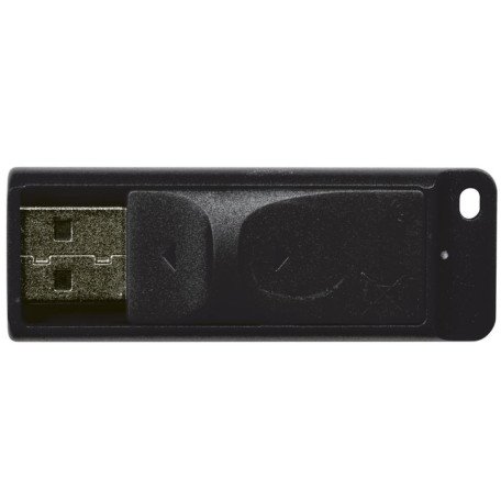 Флеш-накопитель Verbatim USB флеш накопичувач 64GB Slider Black USB 2.0 (98698)