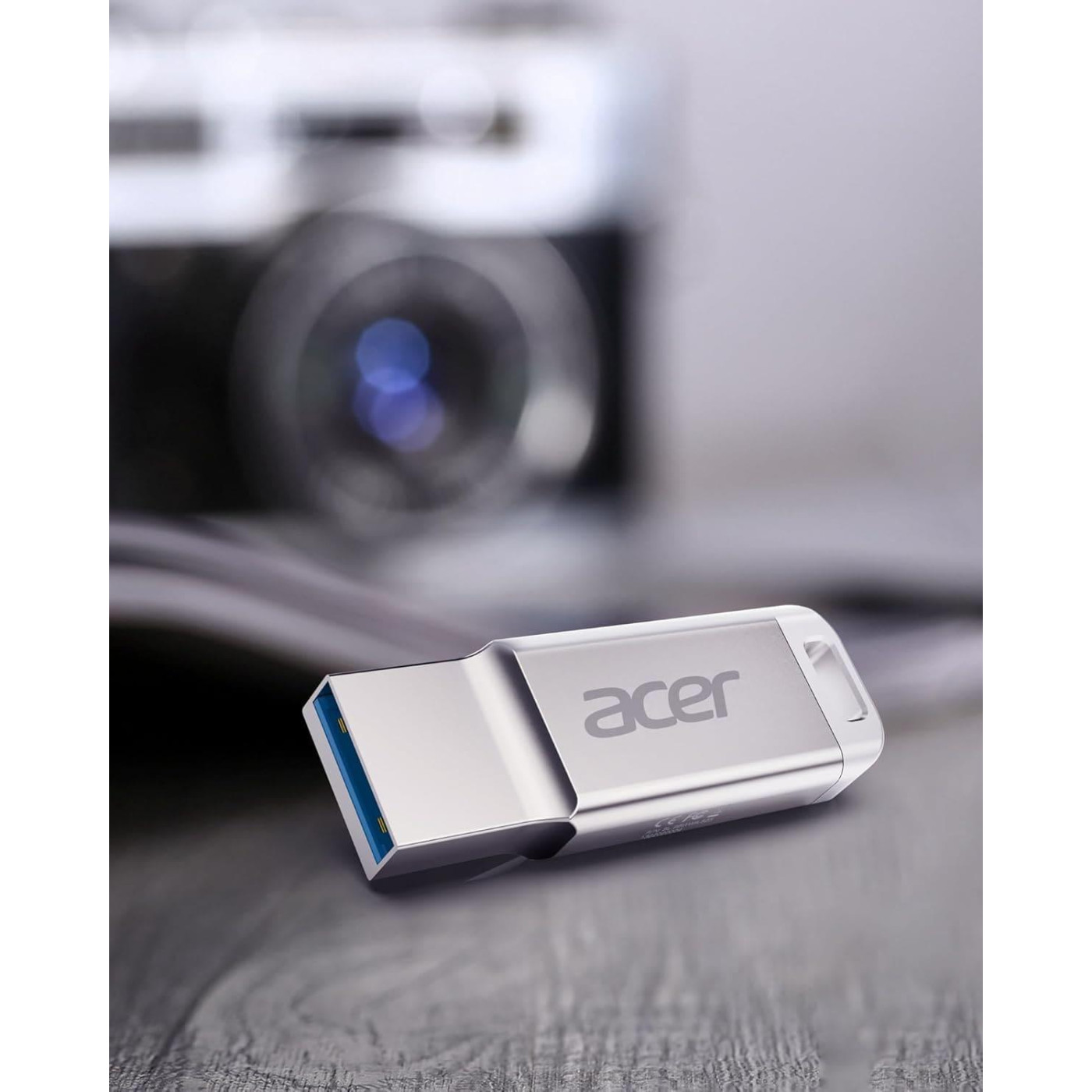 Флеш-накопичувач Acer USB Flash UP310 128GB USB 3.2 Gen1 Metal (BL.9BWWA.582)