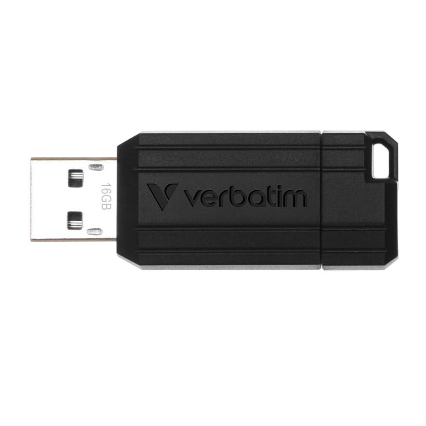 Флеш-накопитель Verbatim USB Flash Drive 16Gb PinStripe, Black (49063)