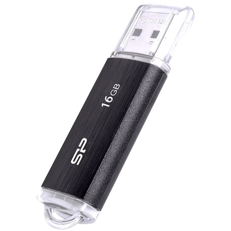 Флеш-накопитель Silicon Power USB 16G usb2.0 Ultima U02 Black (SP016GBUF2U02V1K)