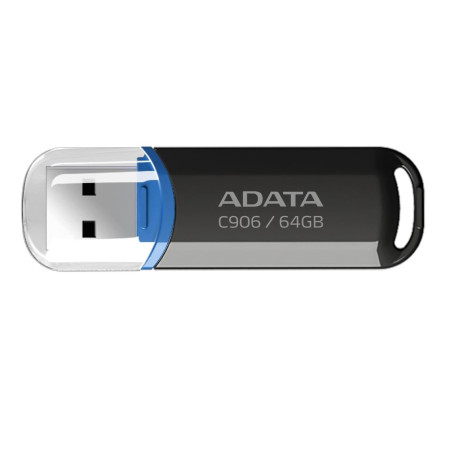 Флеш-накопитель Adata USB 2.0 C906 64Gb Black (AC906-64G-RBK)
