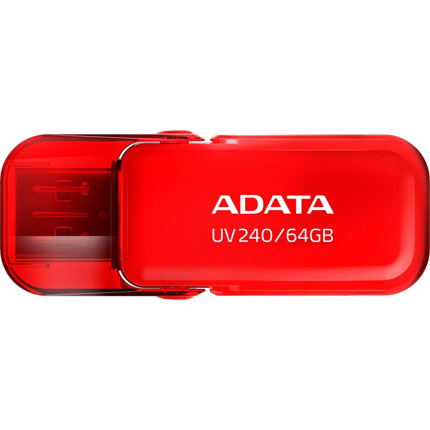 Флеш-накопичувач Adata Flash 64Gb USB 2.0 AUV 240 Red (AUV240-64G-RRD)