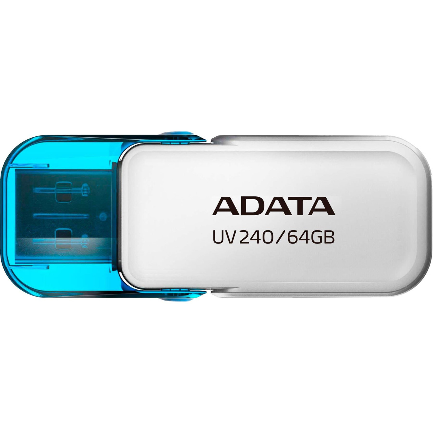 Флеш-накопичувач Adata Flash 64Gb USB 2.0 AUV 240 White (AUV240-64G-RWH)