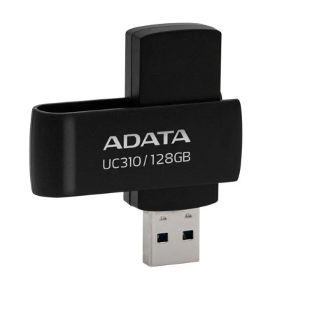 Флеш-накопитель Adata Flash 128Gb USB 3.2 UC310 Black (UC310-128G-RBK)