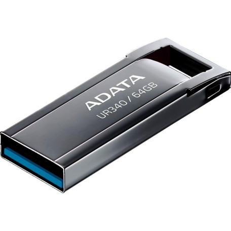 Флеш-накопитель Adata Flash 64Gb USB 3.2 UR340 Black (AROY-UR340-64GBK)