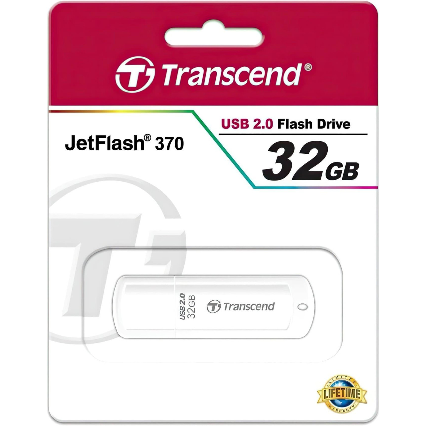 Флеш-накопитель Transcend USB 32GB JetFlash 370 (TS32GJF370)