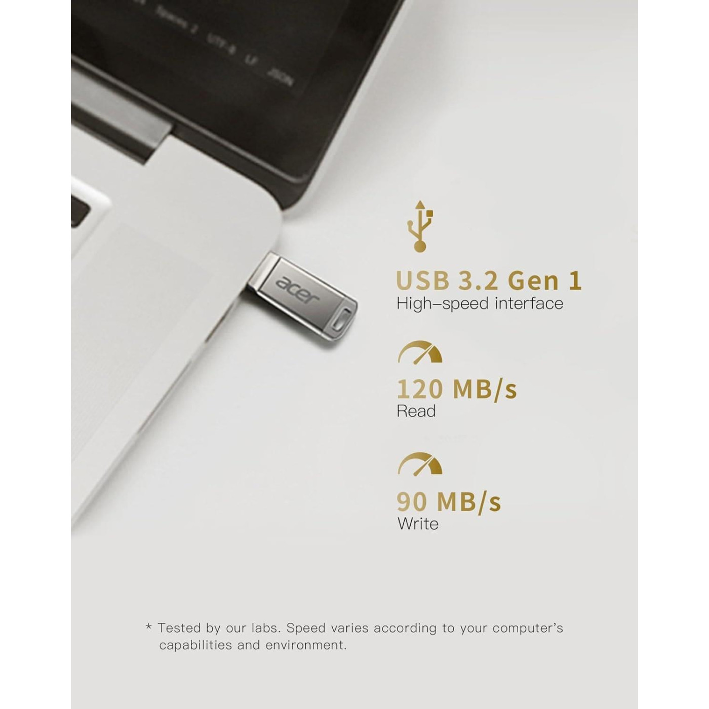 Флеш-накопичувач Acer USB Flash UM310 16GB USB 3.2 Gen1 Metal (BL.9BWWA.579)
