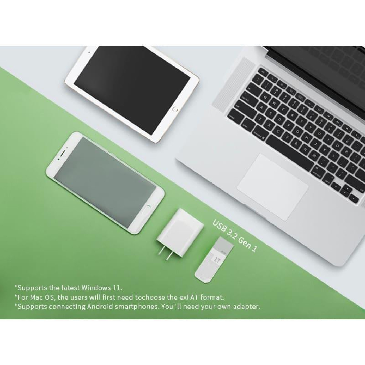 Флеш-накопичувач Acer USB Flash UP300 16GB USB 3.2 Gen1 Green (BL.9BWWA.556)